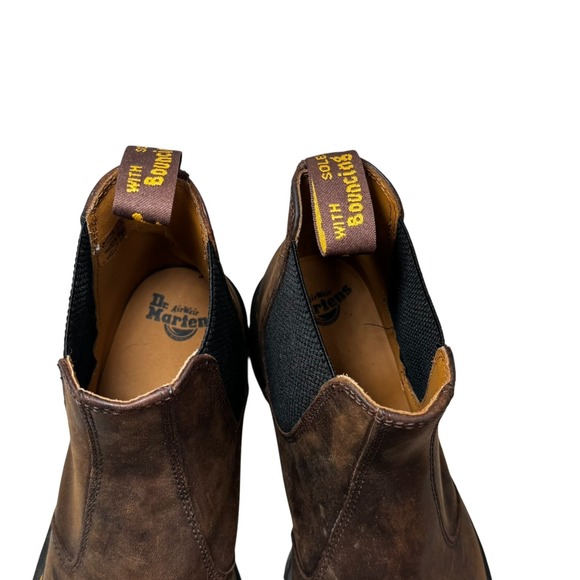 Doc Martens 2976 BEX CRAZY HORSE CHELSEA BOOTS Men's Size 13 - Picture 6 of 10